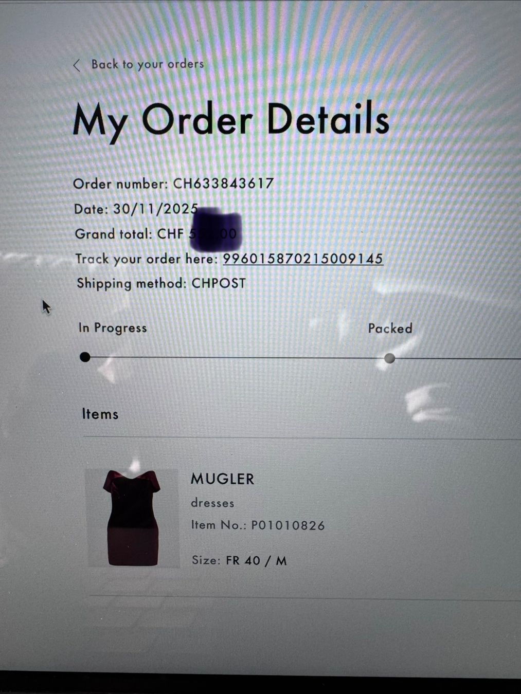 Mugler Kleider: Samtkleid, bordeauxrot, M.Perfect condition – Neu (gemäss Beschreibung) aus Bern von ana_nv7p 2