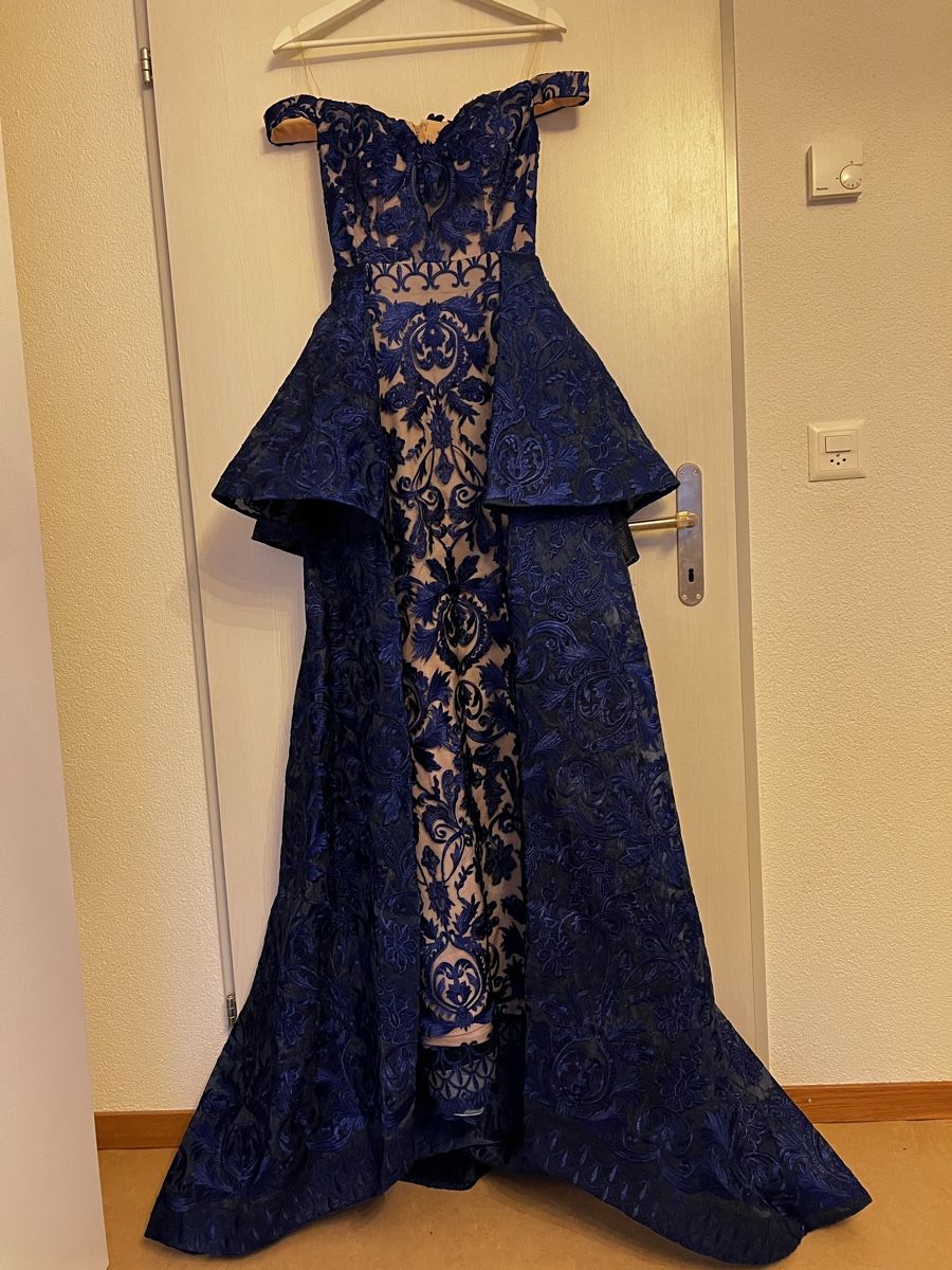 Vestiti: Abendkleid Dunkelblau Spitze – Usato da Spreitenbach venduto da limi223 1