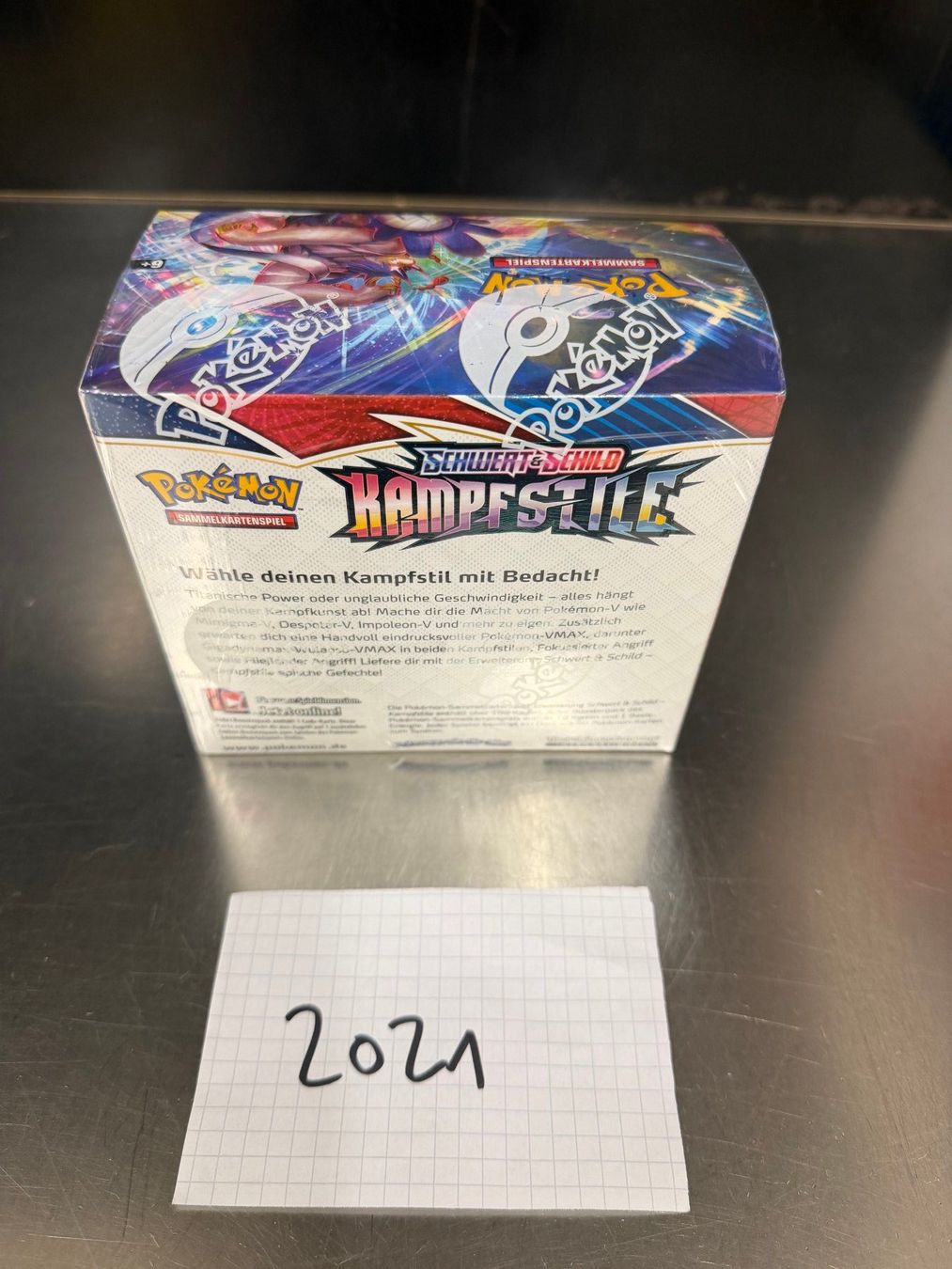 Pokémon Sammelbilder & Trading cards: POKEMON-DISPLAY-KAMPFSTILE-2021-DE – Neu und originalverpackt aus Frick von RC2367 2