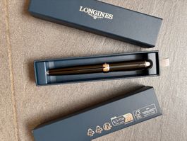 Longines Metall Kugelschreiber Schwarz - orginalverpackt