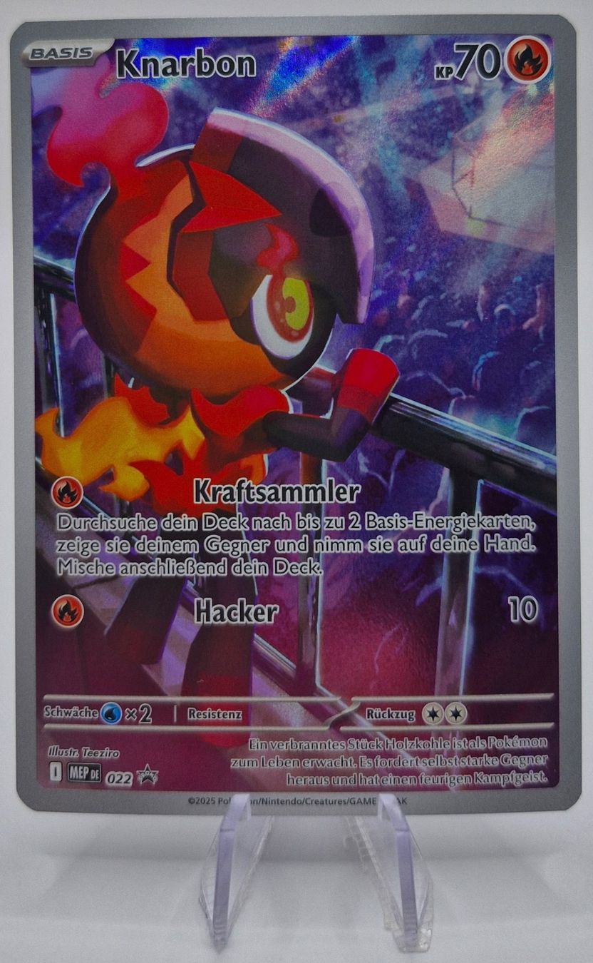 Pokémon Carte collezionabili: Karbon / Charcadet / Black Star Promo / MEP 022 – Nuovo (secondo la descrizione) da Arni AG venduto da PokemonCardsStore