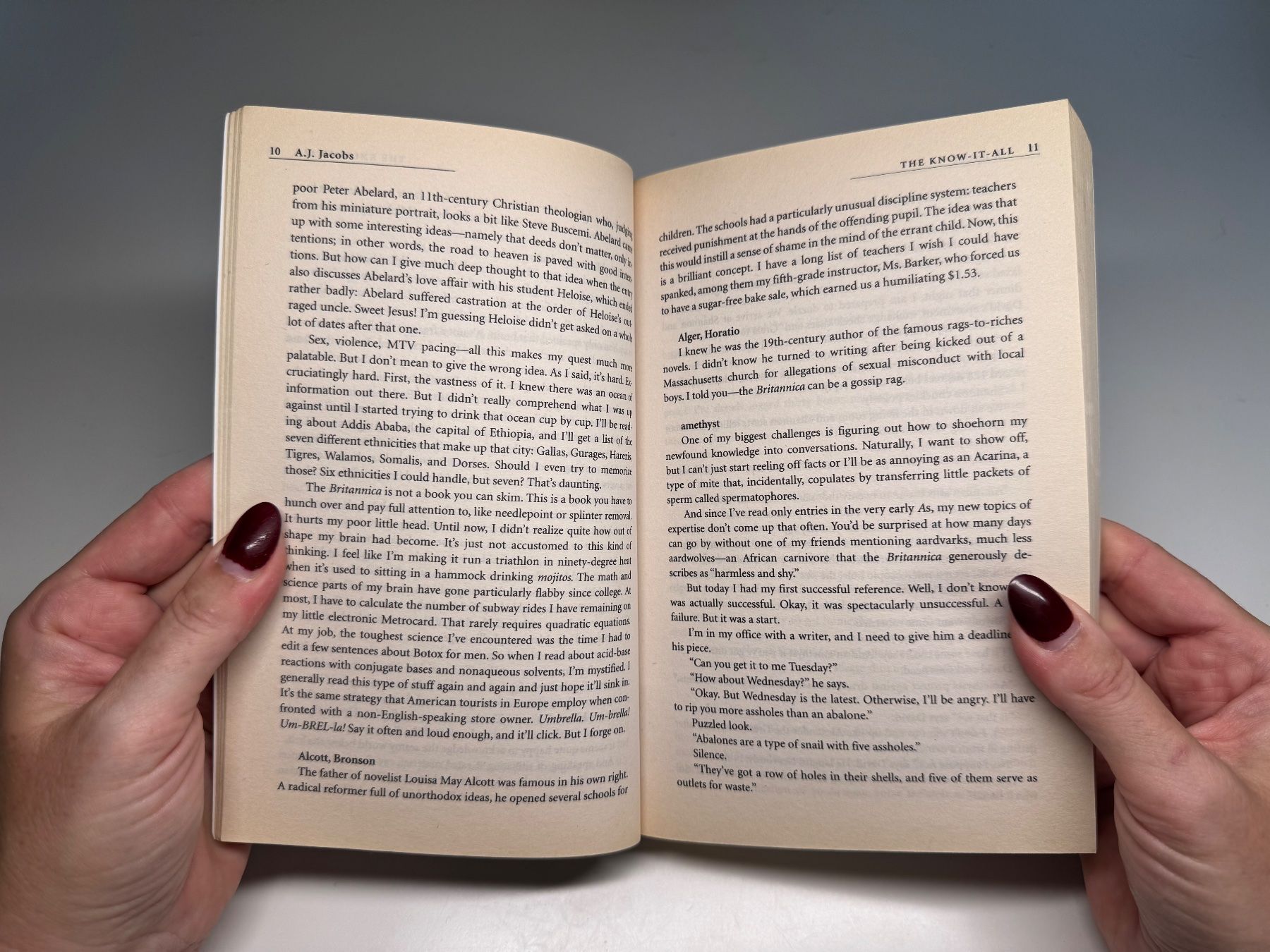Libri: NOVEL: A. J. Jacobs, Theknow-it-all – Usato da Grosswangen venduto da English_books 3