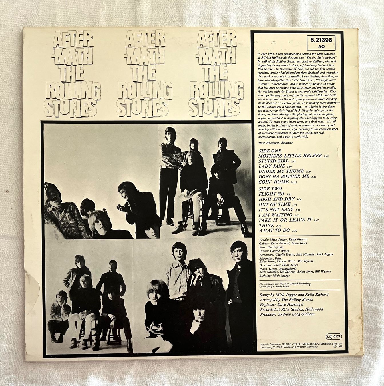 Dischi in vinile: The Rolling Stones - After-Math / LP Vinyl – Usato da Schaffhausen venduto da Mond689 1