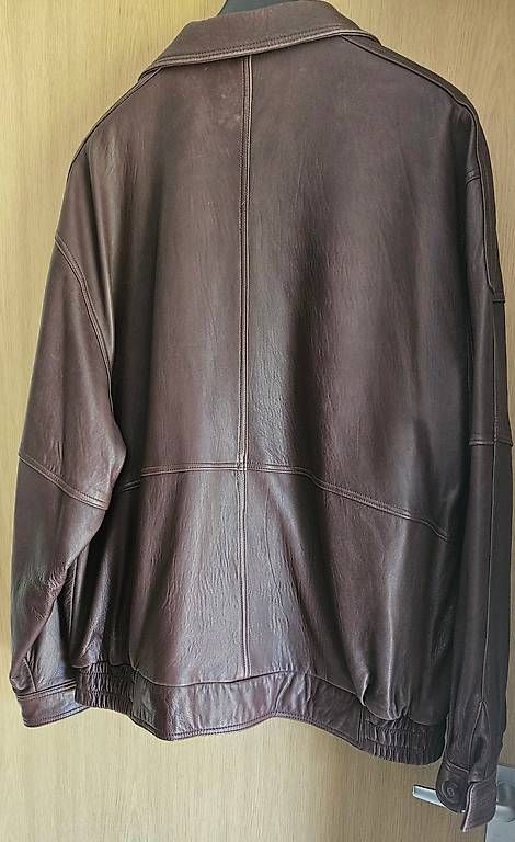 Giacche: Herren Lederjacke Grösse 54 – Usato da Uetikon am See venduto da graziella82 1