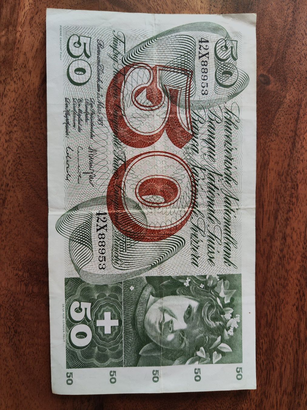 Banconote: Banknote Schweiz 50.- – Usato da Heiden venduto da fierecar