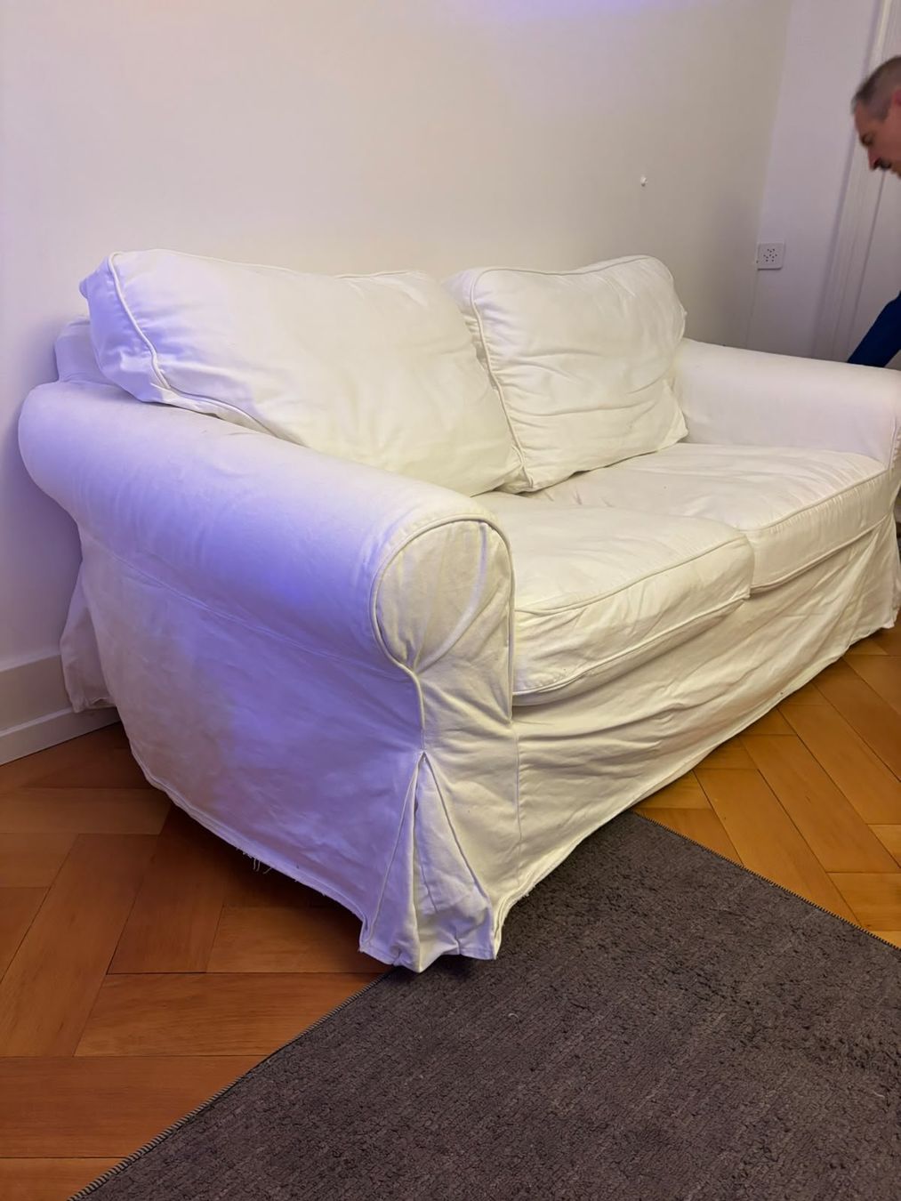 Ikea Sofas: IKEA EKTORP 2er-Sofa weiss – D'occasion à Zürich par Auftreiber 1