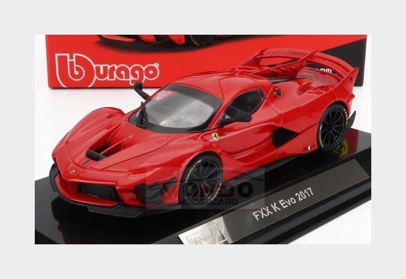 Bburago 1:43 Ferrari FXX-K Evo Hybrid 6.3 V12 1050PS Baujahr 2017 Rot 18 36311 Rot