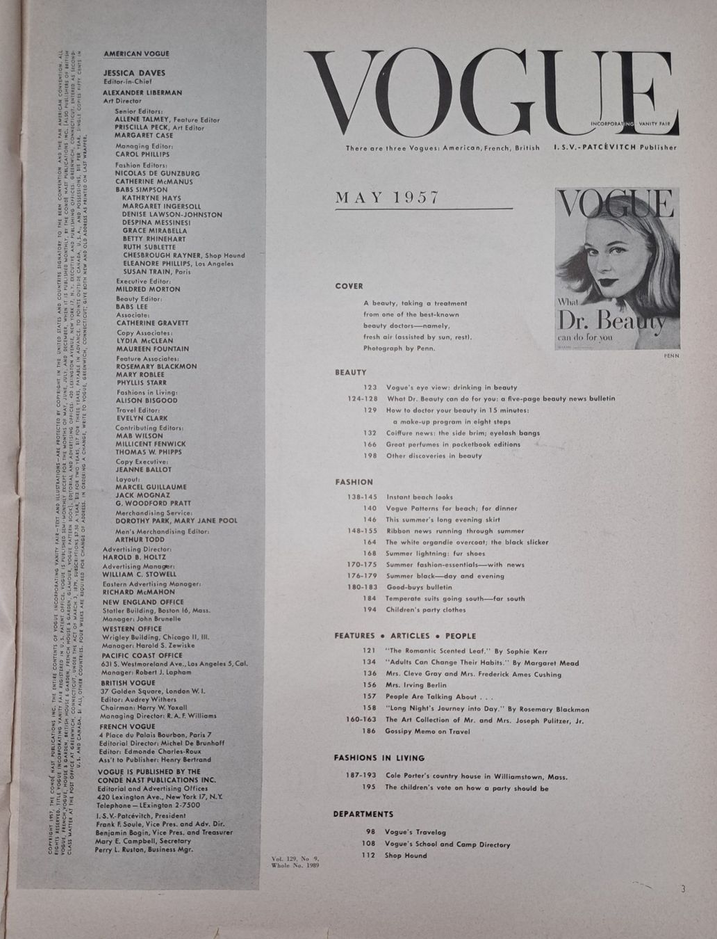 Riviste & Magazine: Vintage 1957 Vogue Modeheft – Usato da Reutigen venduto da IrisFashion 1