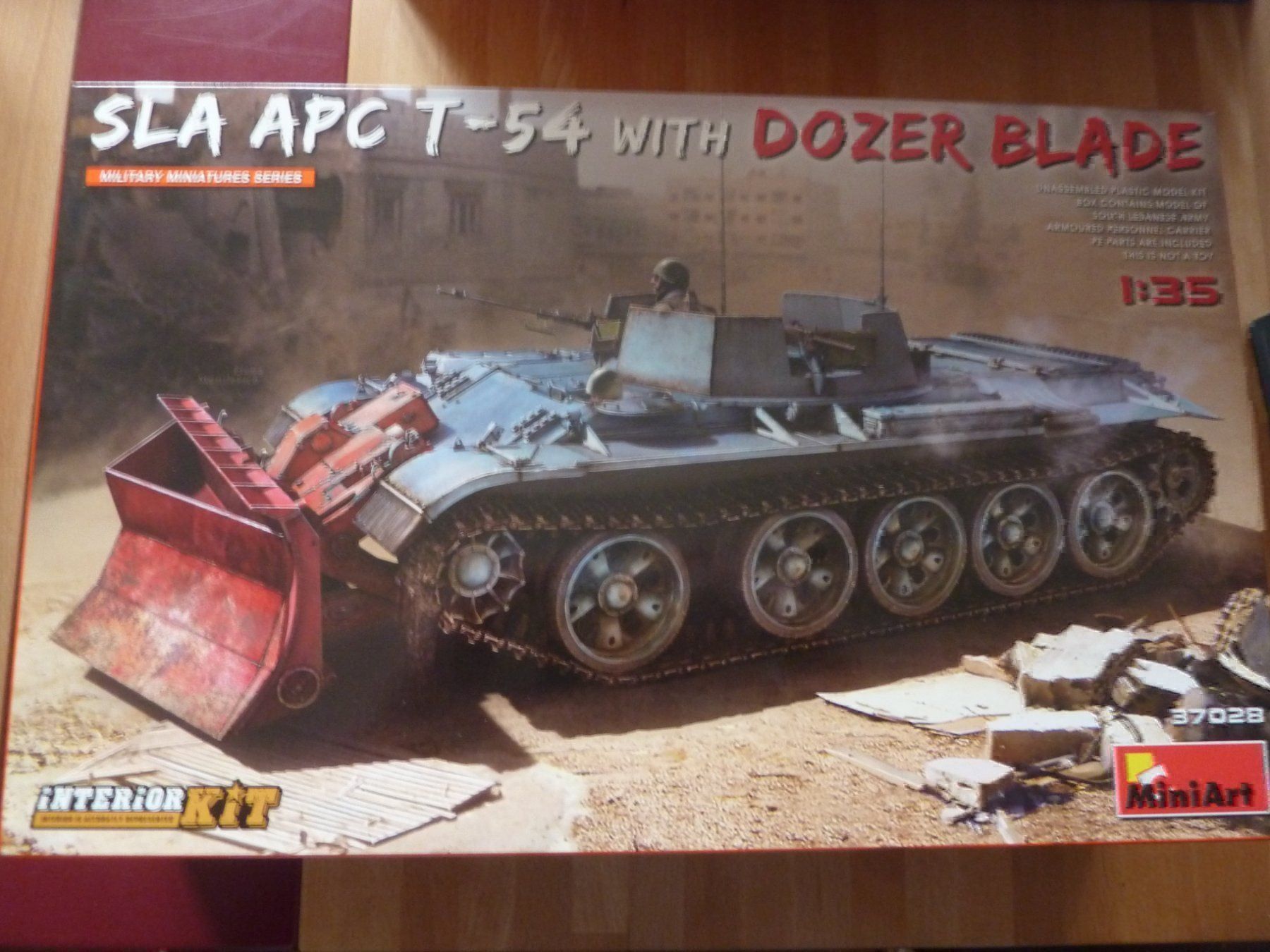 Kit di modellismo & Modellini statici: T-54 DOZER BLADE – Nuovo e nell'imballaggio originale da Balsthal venduto da bouteliee