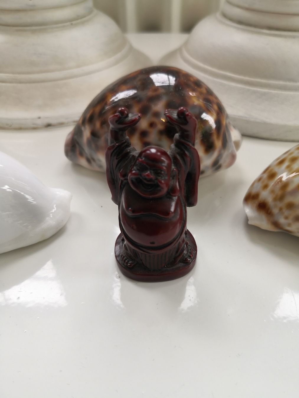 Sculture & Statue: 🤩KLEINE BUDDHA STATUE ROT – Nuovo (secondo la descrizione) da Olten venduto da Naja-Twins-Twins 6