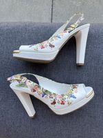 Floral Shoes Heels, Size 40, Italy