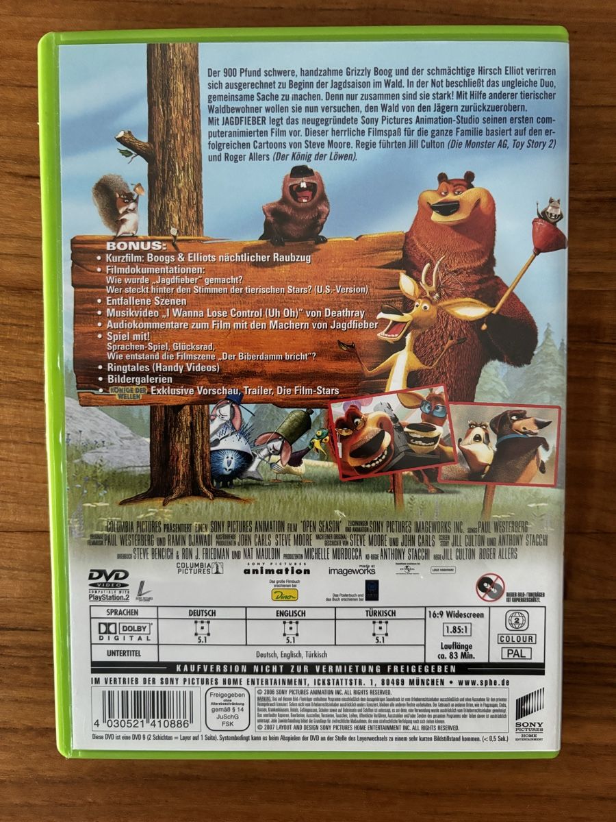 Alle DVDs: DVD Jagdfieber – Gebraucht aus Belp von brb66 1