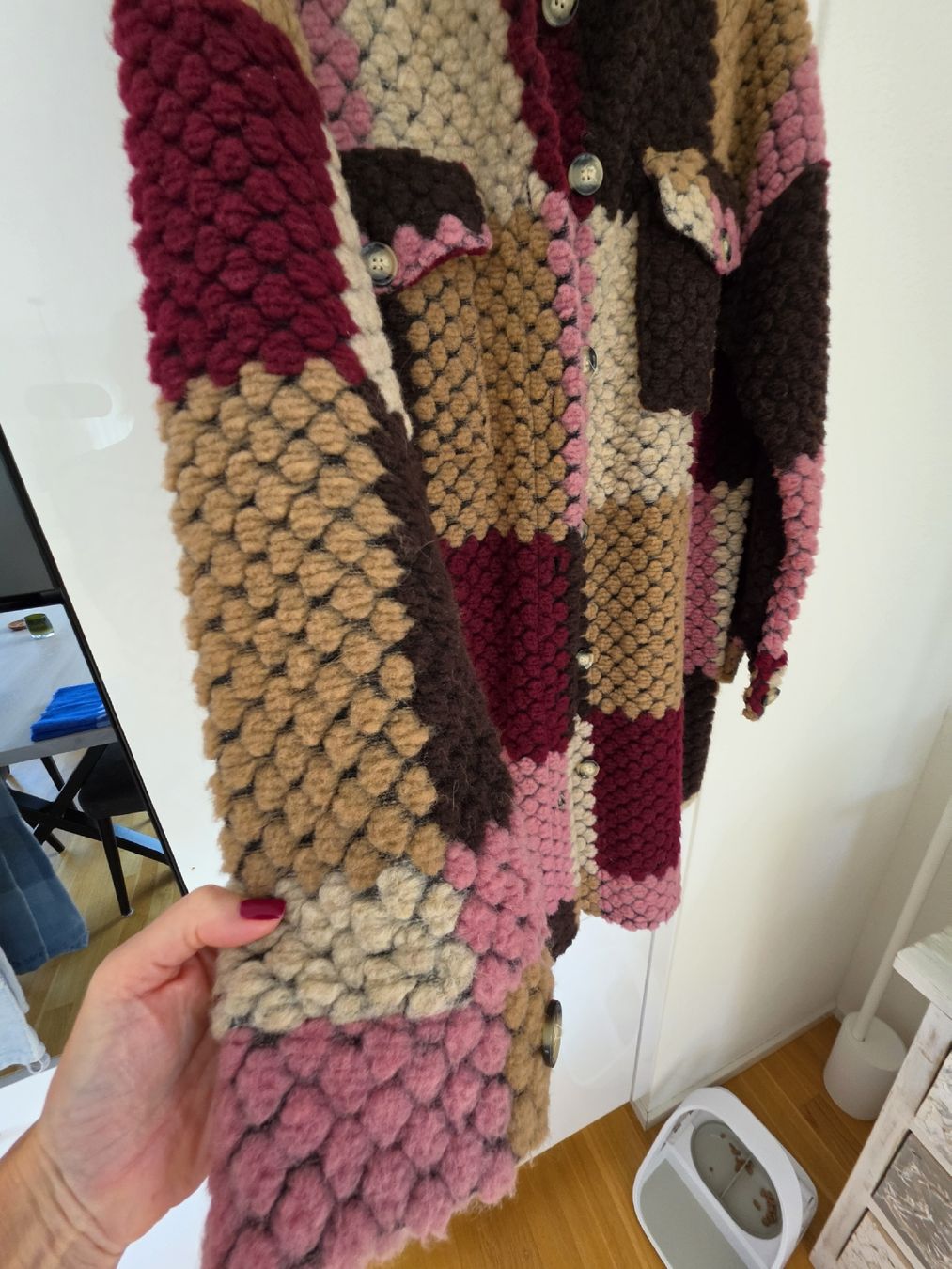 Vestes: Patchwork-Wolljacke / Statement-Jacke – D'occasion à Stäfa par Sim_5w5y 3