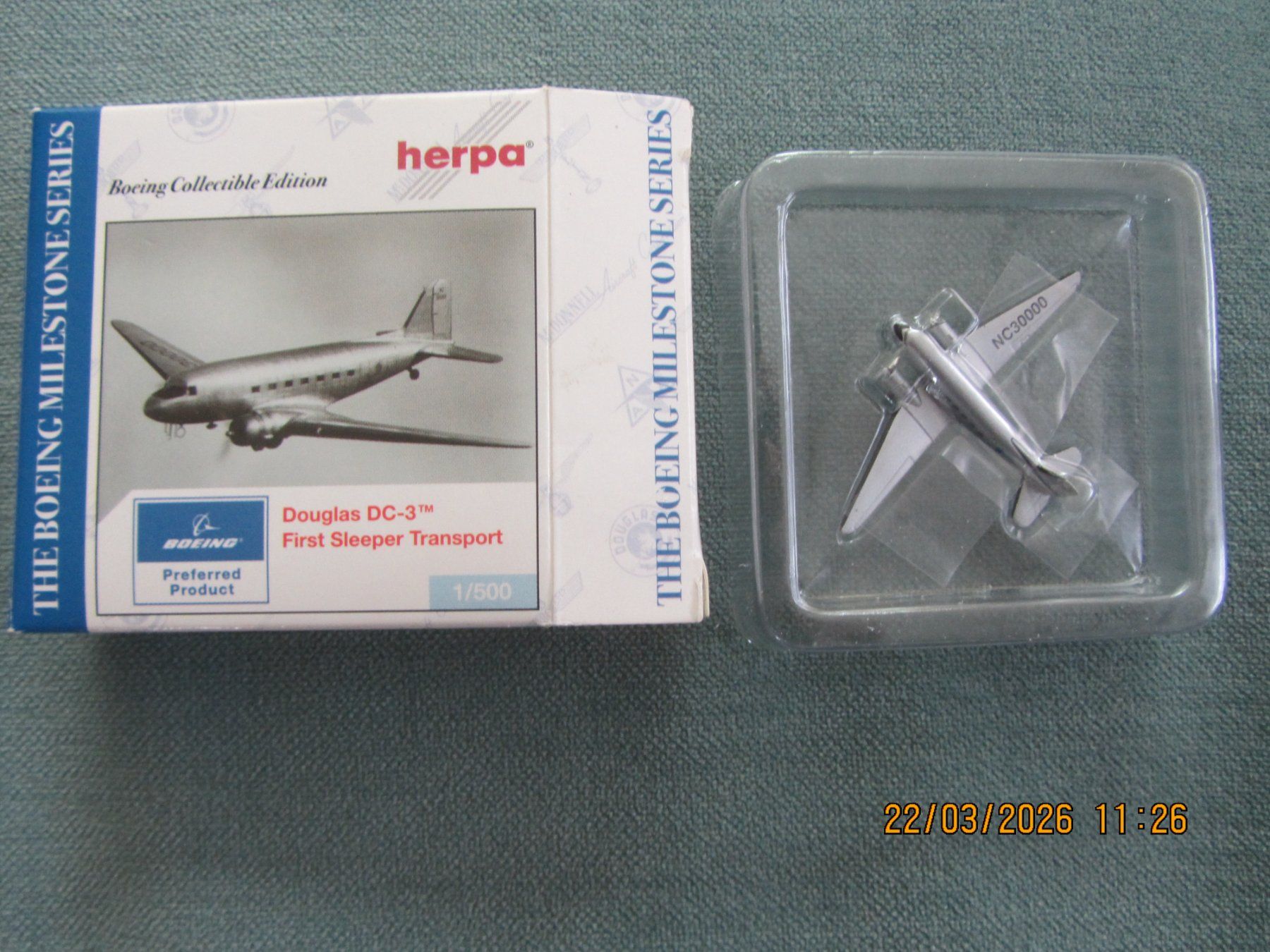 Herpa Kit di modellismo & Modellini statici: Herpa 1:500 Douglas DC-3 First Sleeper Transport – Nuovo e nell'imballaggio originale da Kirchberg BE venduto da sonne88 1