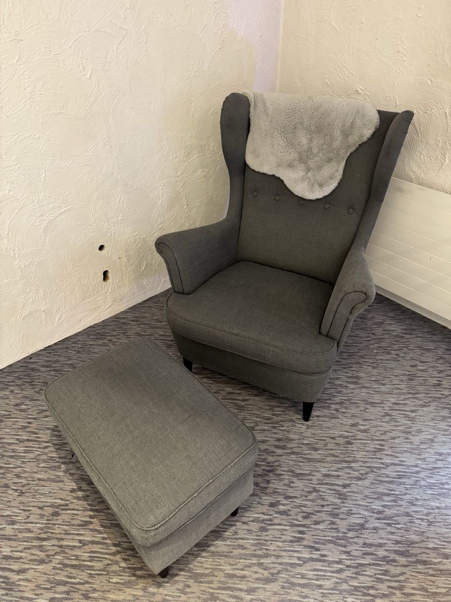 Ikea Poltrone: Ohrensessel grau – Usato da Uesslingen venduto da ni87