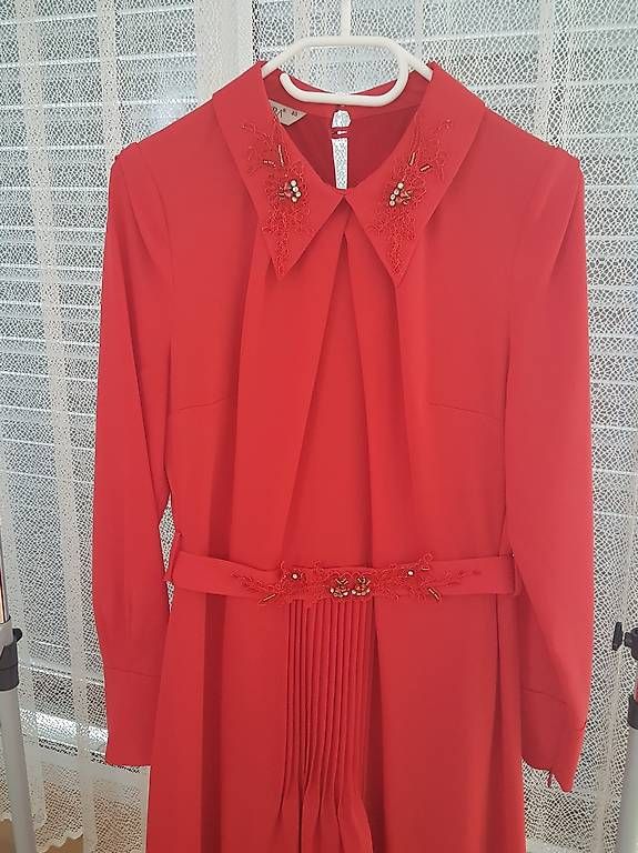 Vestiti: Korallfarbiges Kleid Grösse 38 – Usato da Langenthal venduto da hab_zw5p 1