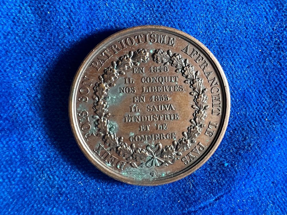 Bronzemedaille James Fazy Genève (KoA) 2