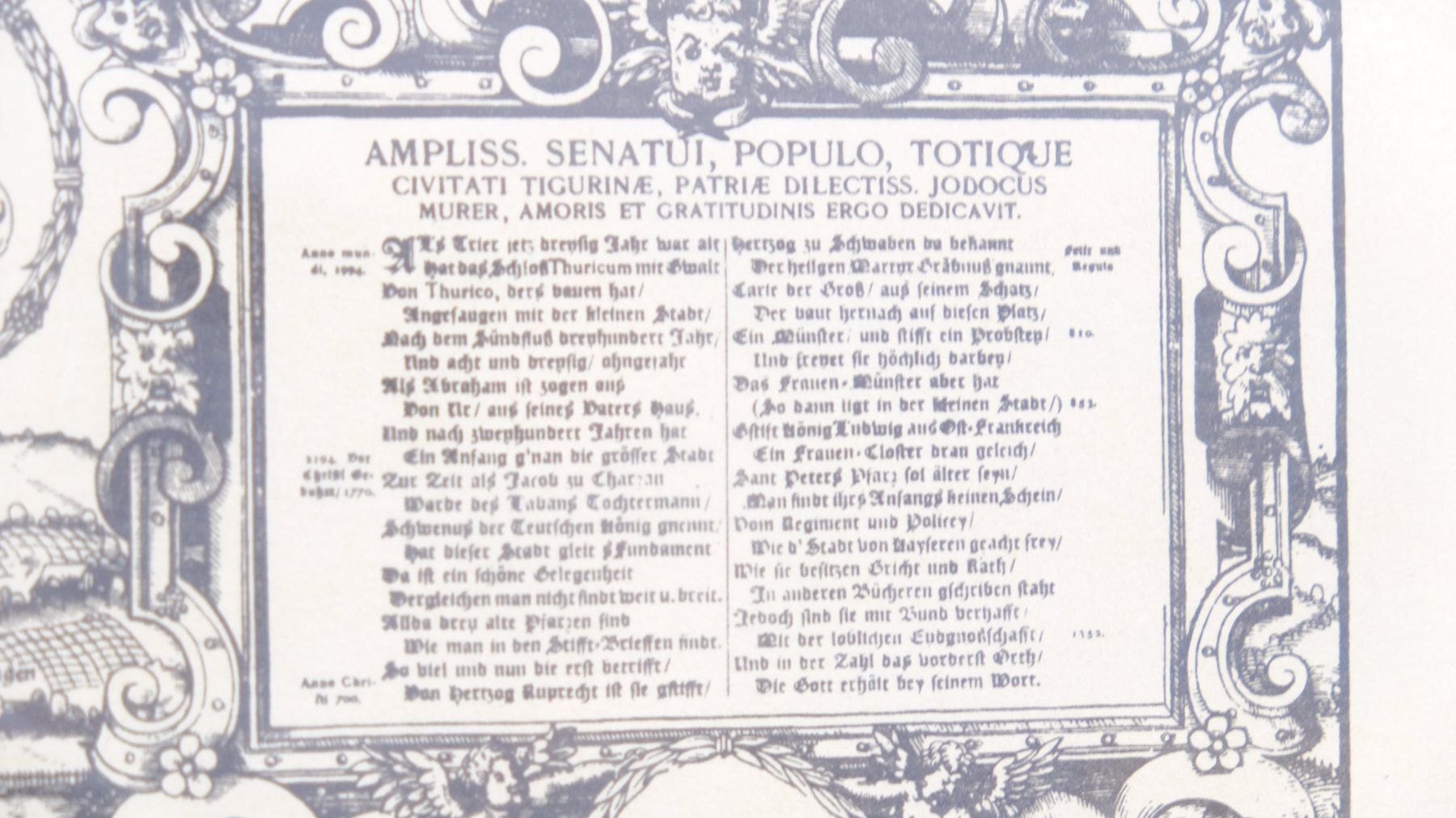 Cartine & Atlanti: Murerplan 1576 - Zürich Stadtplan – Usato da Volketswil venduto da brockipfannenstil 4