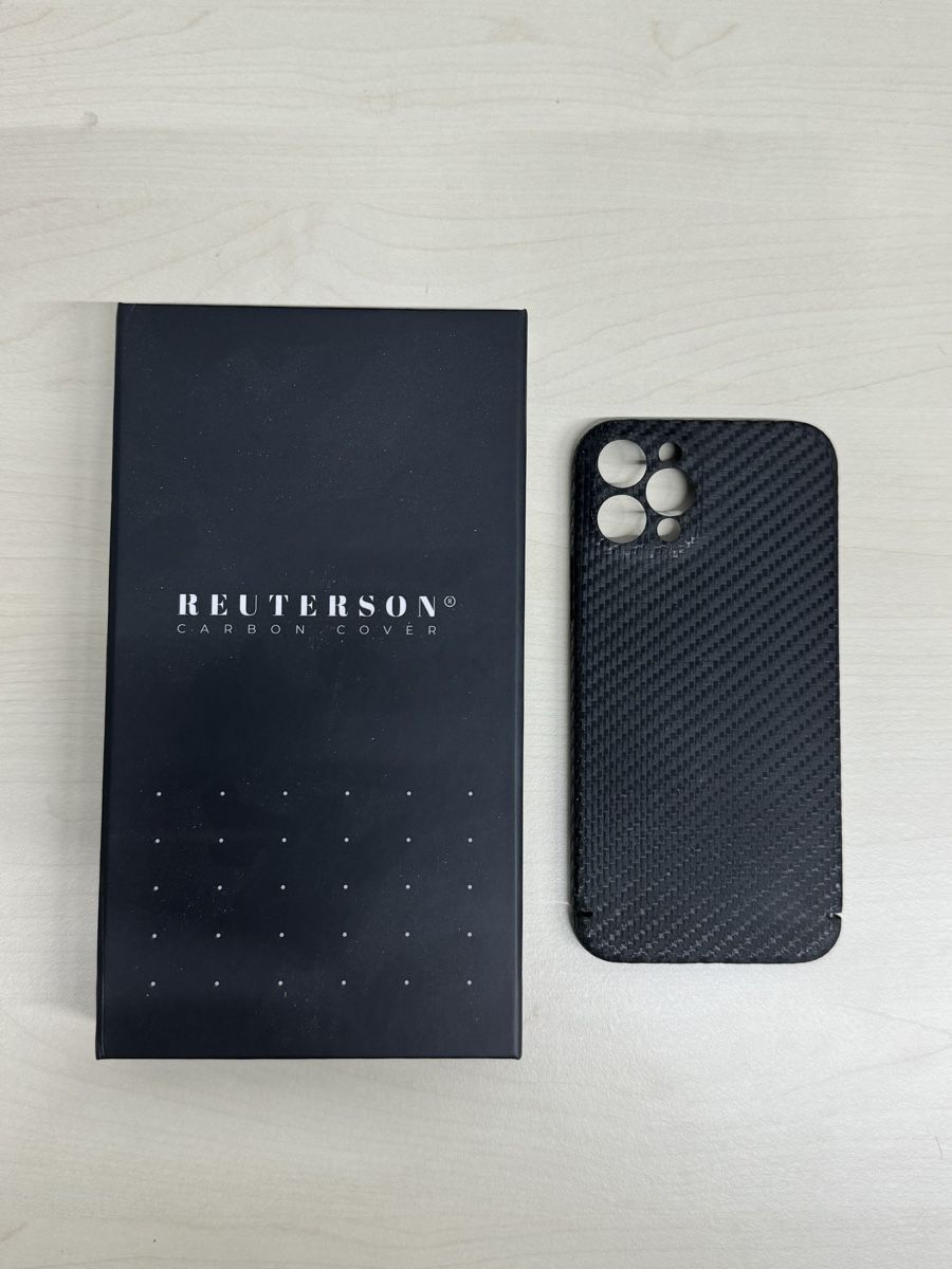 Apple Covers & Schutzfolien: Carbon Case iPhone 12 Pro Hülle Cover schwarz – Gebraucht aus Altendorf von Toptuningstore