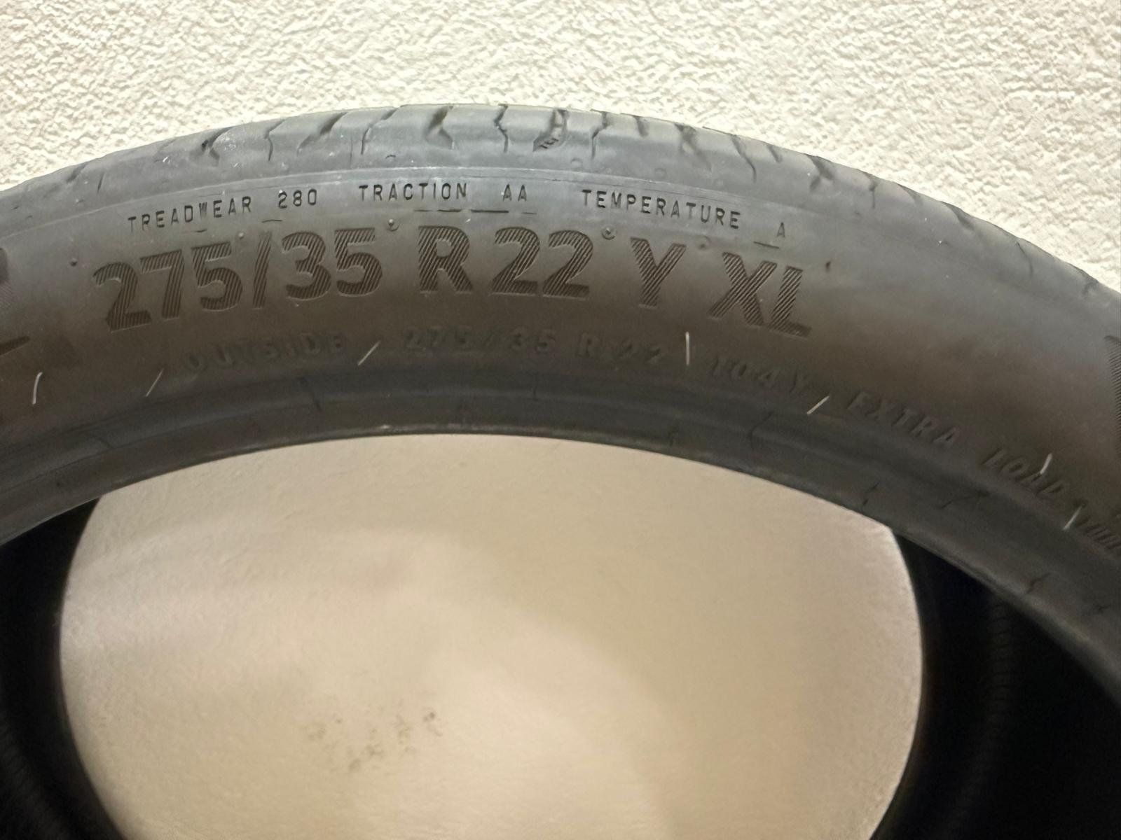 Felgen: 4x Continental Sommerpneus 275/35 R22 –für BMW X5 – Gebraucht aus Oberengstringen von lau_y6pf