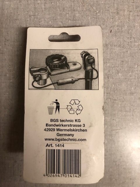 Batterie: BGS / Kfz-Batterie-Trennadapter – Nuovo e nell'imballaggio originale da Bern venduto da Fireblades 2