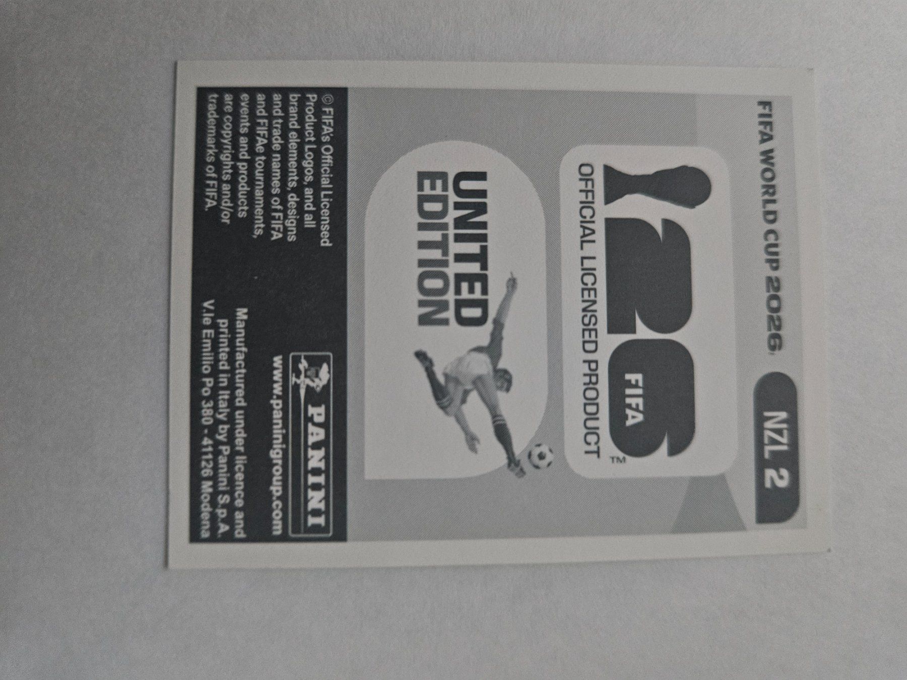 Panini Sammelbilder & Trading cards: NZL 2 – Gebraucht aus Würenlingen von Dinli 1