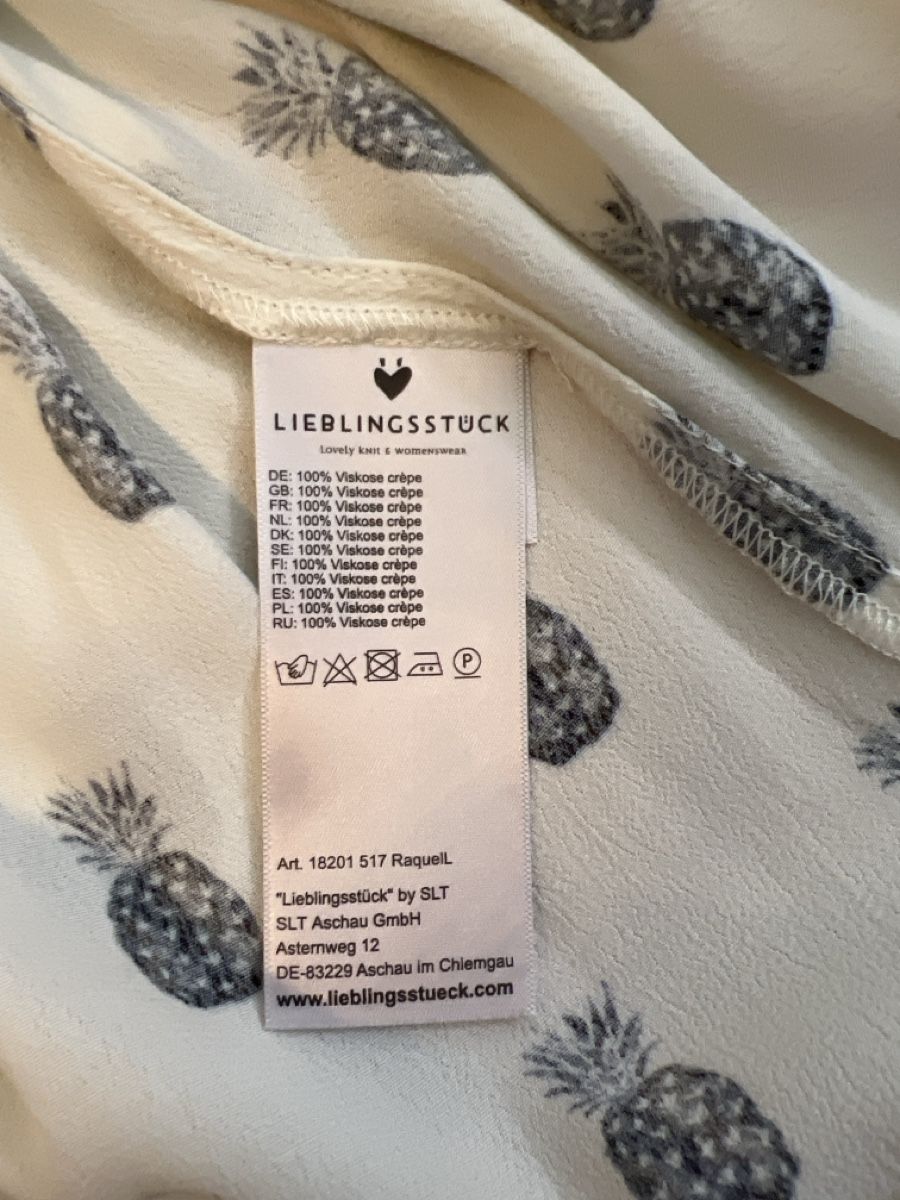 Chemisiers: Bluse Ananas Print Grösse 34 neuwertig – Neuf (Voir description) à Zürich par Alexandra2206 3