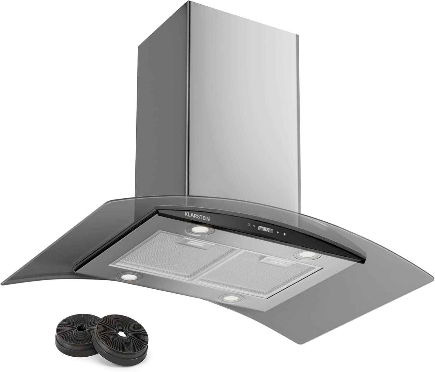 Hottes de ventilation: Klarstein COLETTE Inselhaube 90cm A++ – Neuf avec emballage d'origine à Bottighofen par zaap
