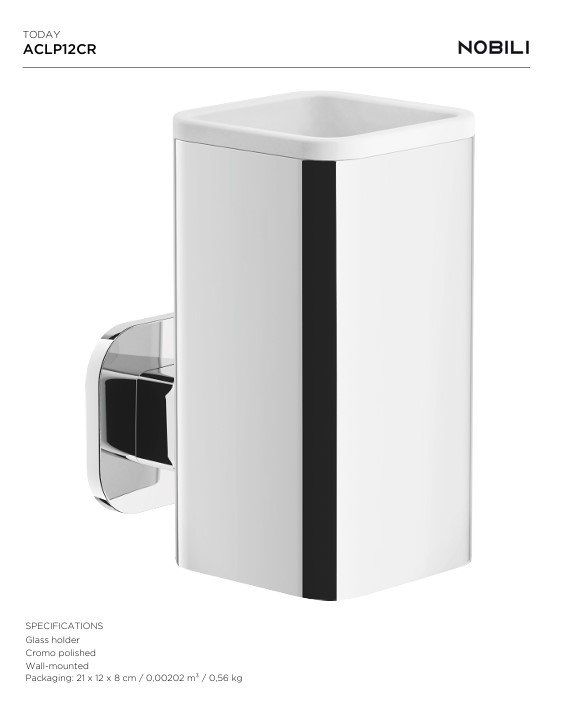Alle Dekorationen: Porta bicchieri da parete NOBILI – Neu und originalverpackt aus Losone von pelchr 3