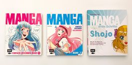 MANGA einfach zeichnen Band 01& 02  / MABGA esrte Schritte