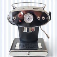 E.S.E Pads Kaffeemaschine von Illy X1 Trio Schwarz & Chrome