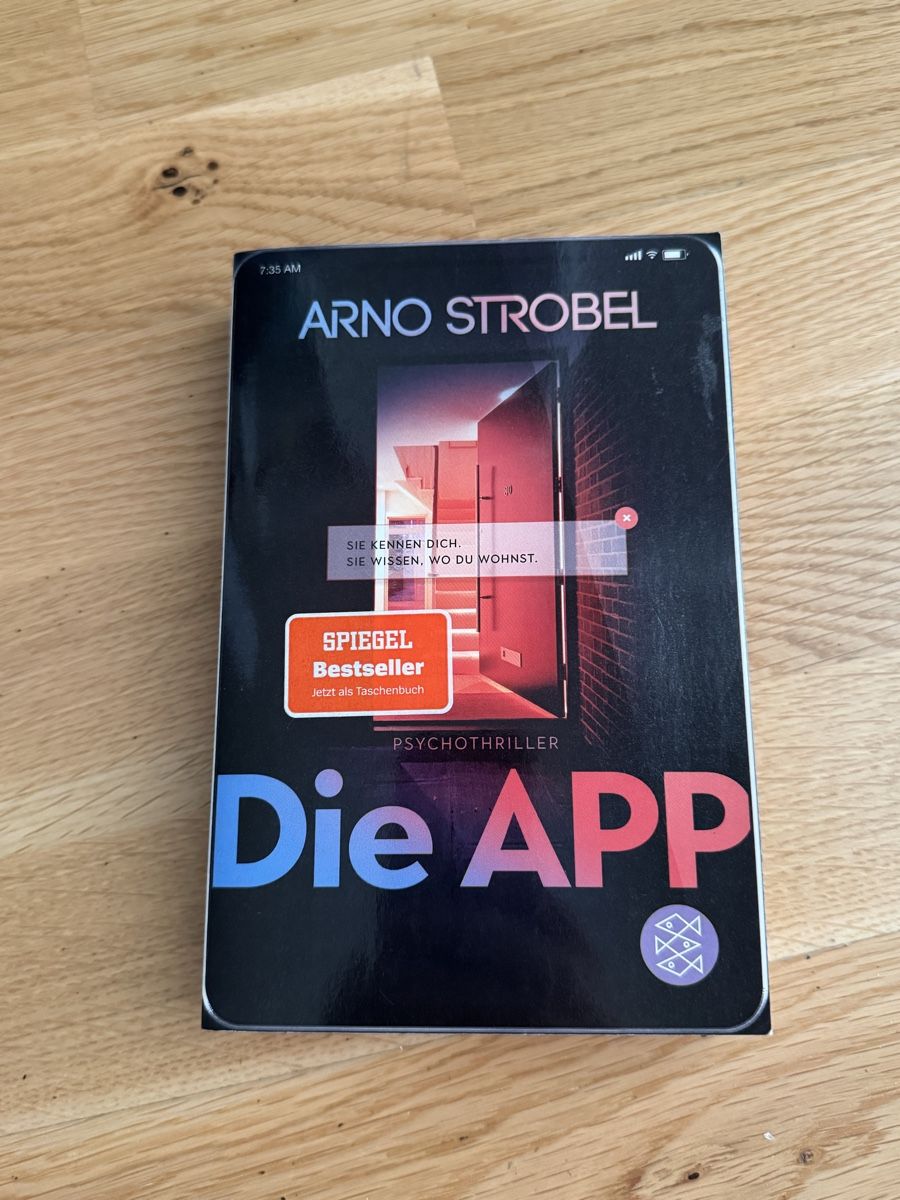 Libri: Arno Strobel - Die APP, Psychothriller, Taschenbuch – Usato da Basel venduto da Susana_