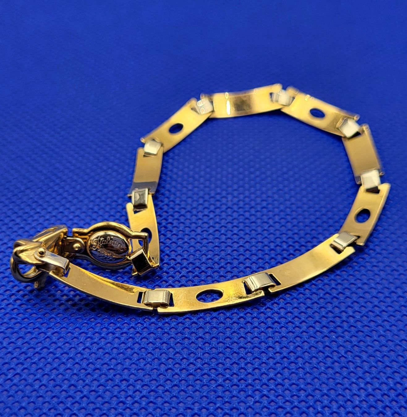 Bracciali & Braccialetti: 18 karat 750 Bicolor Gold Armband – Usato da Wald ZH venduto da Aniade 7