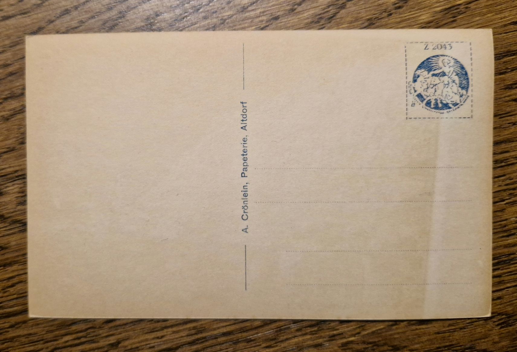 Cartoline postali: Kapuzinerkloster Altdorf – Usato da Ebikon venduto da Donar50 1