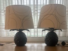 Schwarze Design Lampe im Retro-Look – ein echtes Highlight!