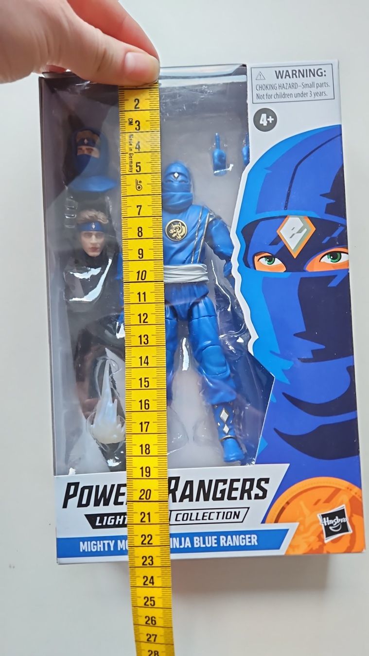 Actionfigur: Power Rangers Mighty Morphin Ninja - Blau Acti (Neu und ...