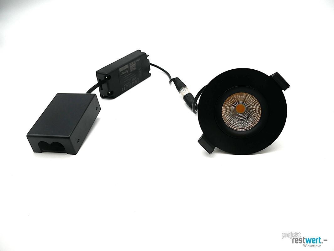 Lampade: HILUX DS8 LED-Einbauleuchte Schwarz – Nuovo (secondo la descrizione) da Winterthur venduto da Restwert_Winterthur