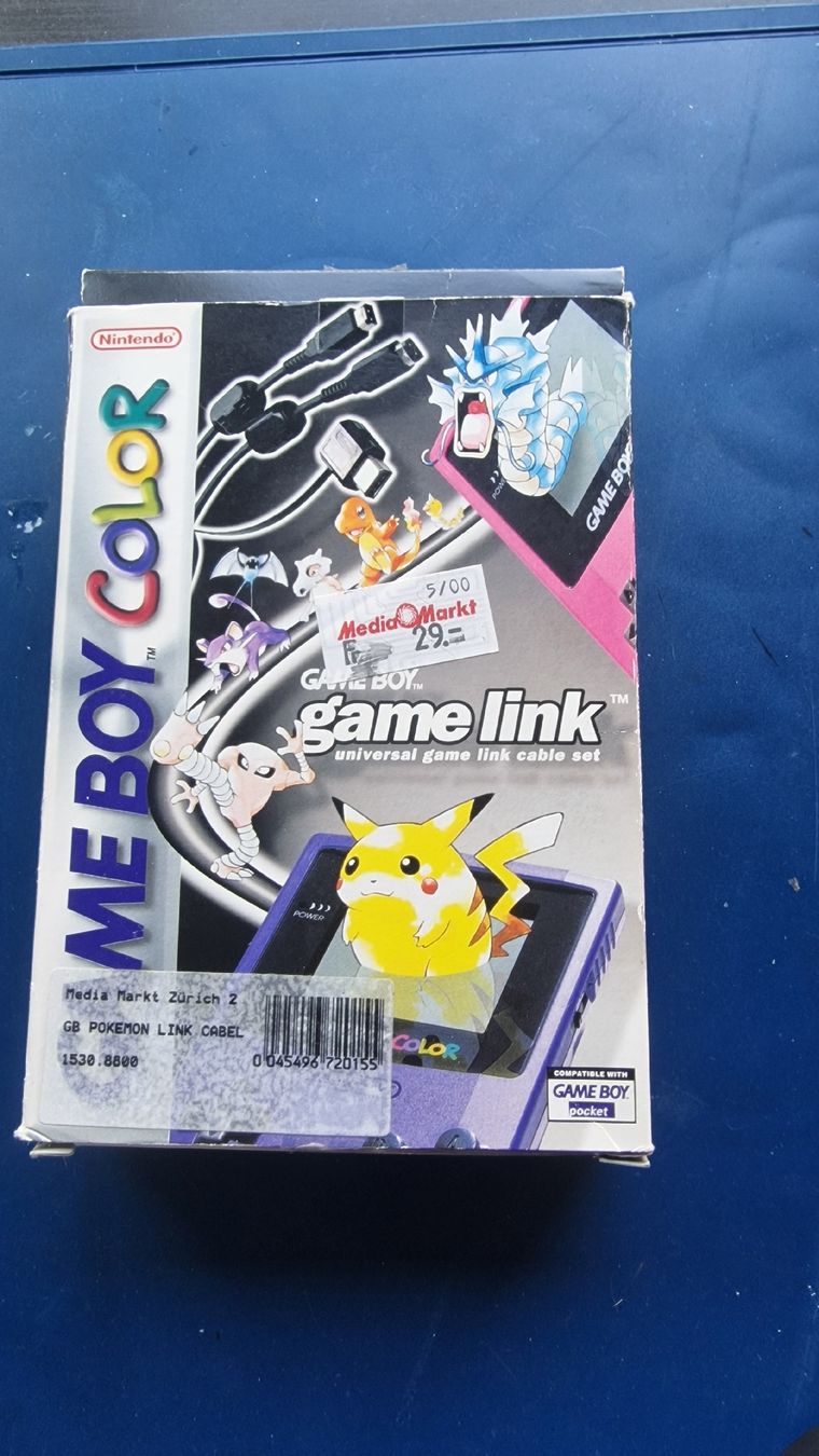 Nintendo Kabel: Nintendo Game Boy Color Link Cable Set – Gebraucht aus Nyon von PMargarido