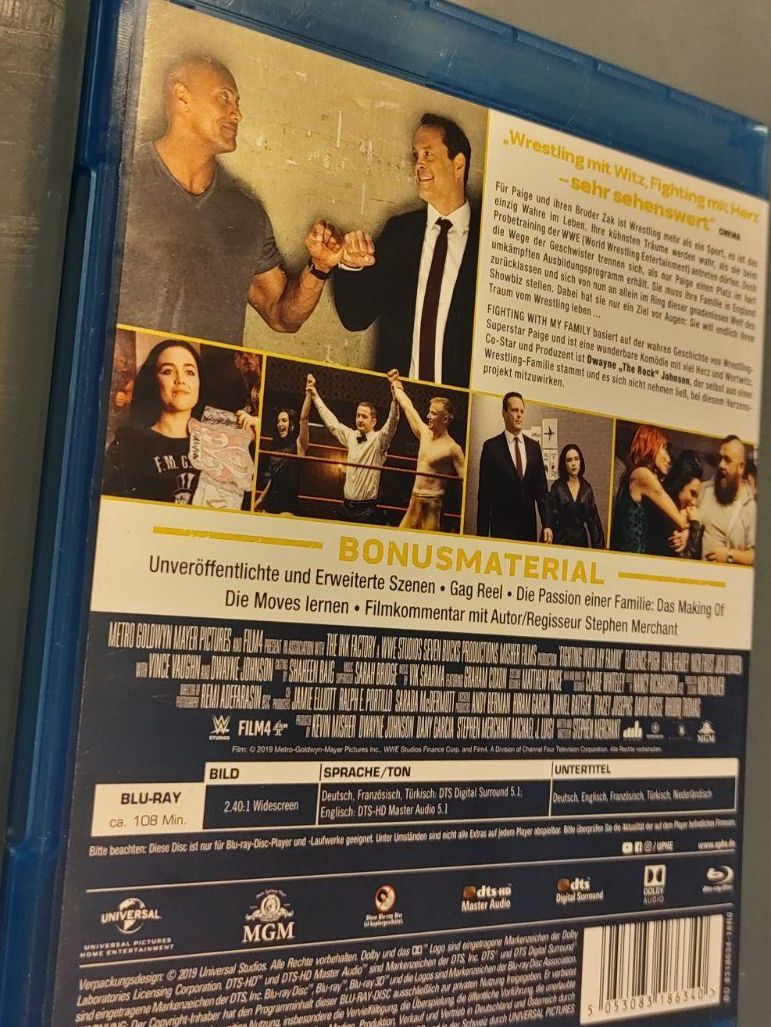Alle DVDs: Fighting With my Family Blu-Ray – Gebraucht aus Dottikon von Oldyfreak 1