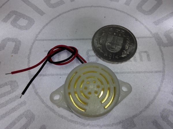10 Stück YMD‑12095 DC Elektronischer Summer Alarm Aktiver Piezo Summer Alarm Signal Alarm für Motorräder