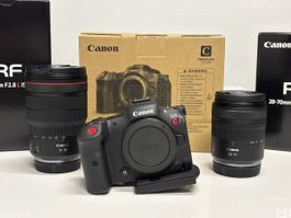 Canon EOS R5 C / 2 Objektive / 2 Akkus