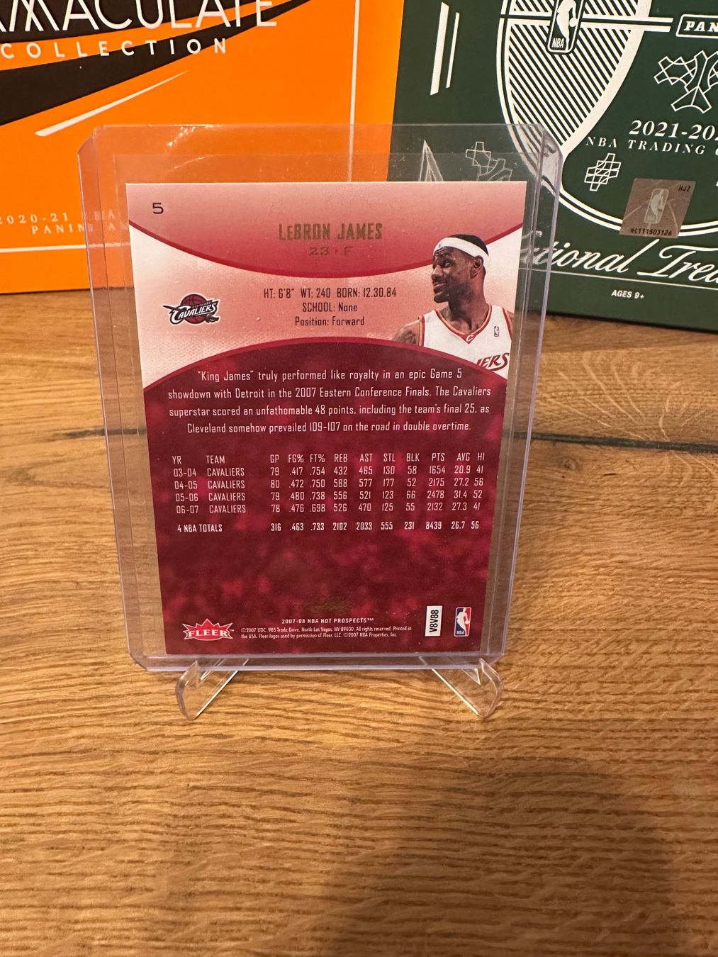 Nba Carte collezionabili: LeBron James hot prospect – Usato da Vullierens venduto da Gaara04 1