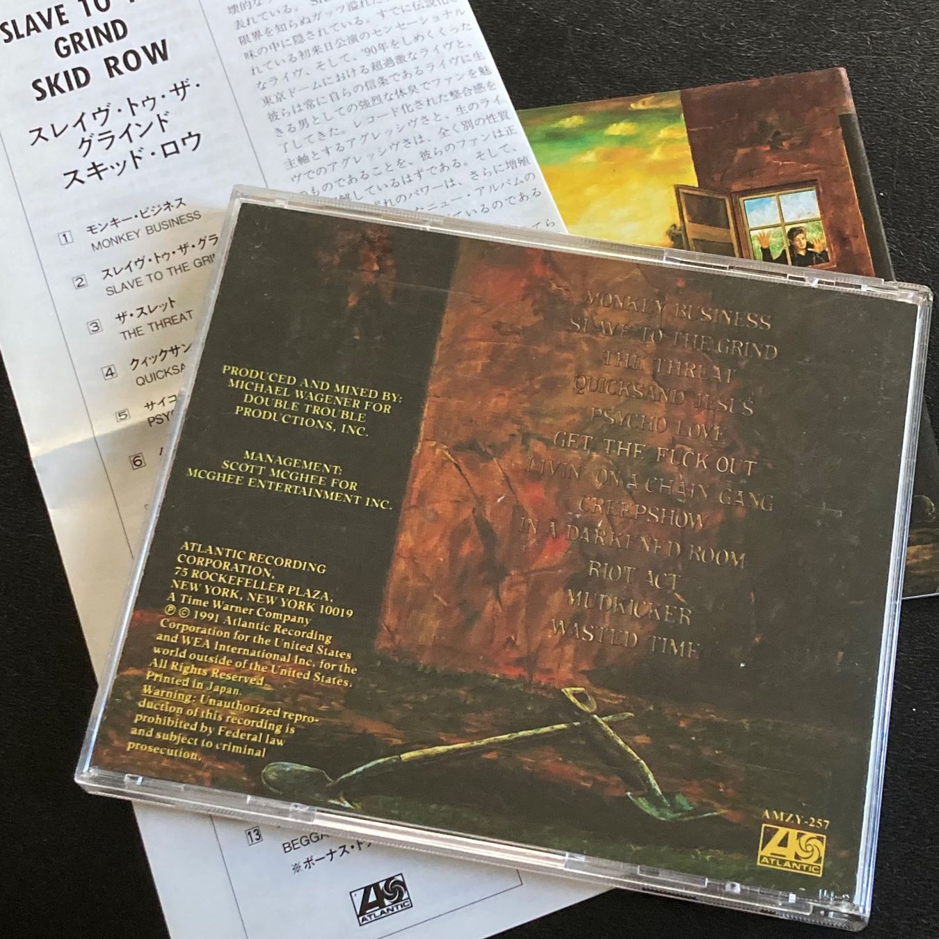 CD: Skid Row - Slave To The Grind – Usato da Bern venduto da Ntsamina 1