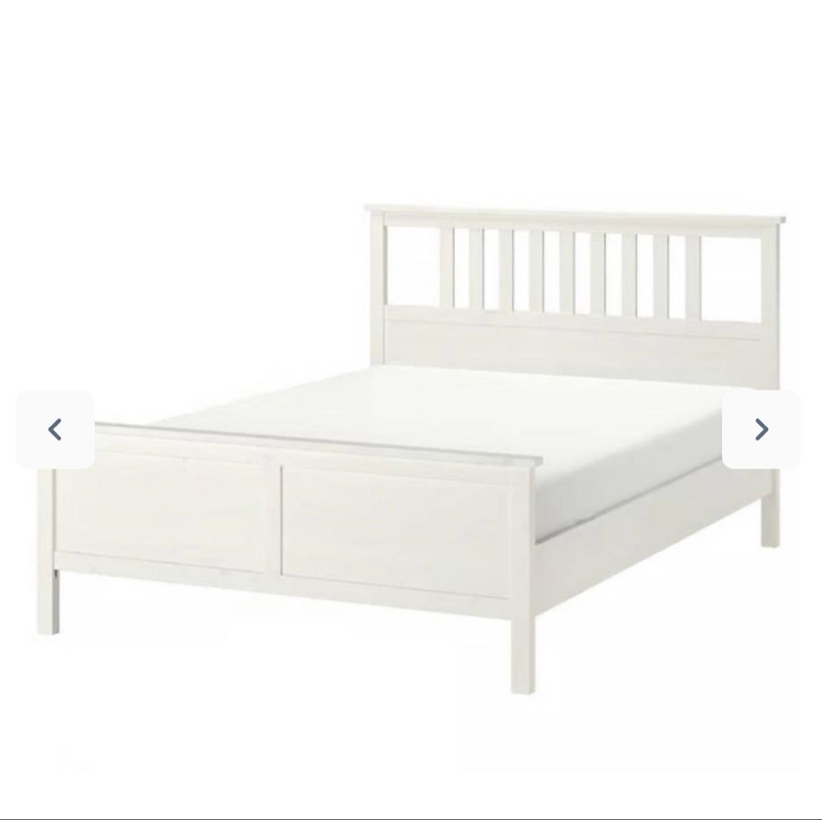 Ikea Lits: IKEA HEMNES Bett weiss – D'occasion à Urtenen-Schönbühl par dal_pyd6