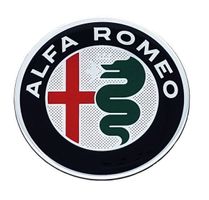 Alfa Romeo 3D Nabendeckel Sticker Aufkleber 75mm Original