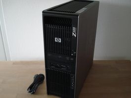HP Z600 Workstation 2xCPU & 32GB Ram, 500GB SSD