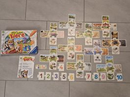 Spiel "Alle meine Tiere" exkl. tiptoi. Kartonteile wie neu!!