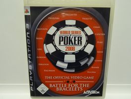 World Series Poker 2008 Playstation 3 PS3 Game