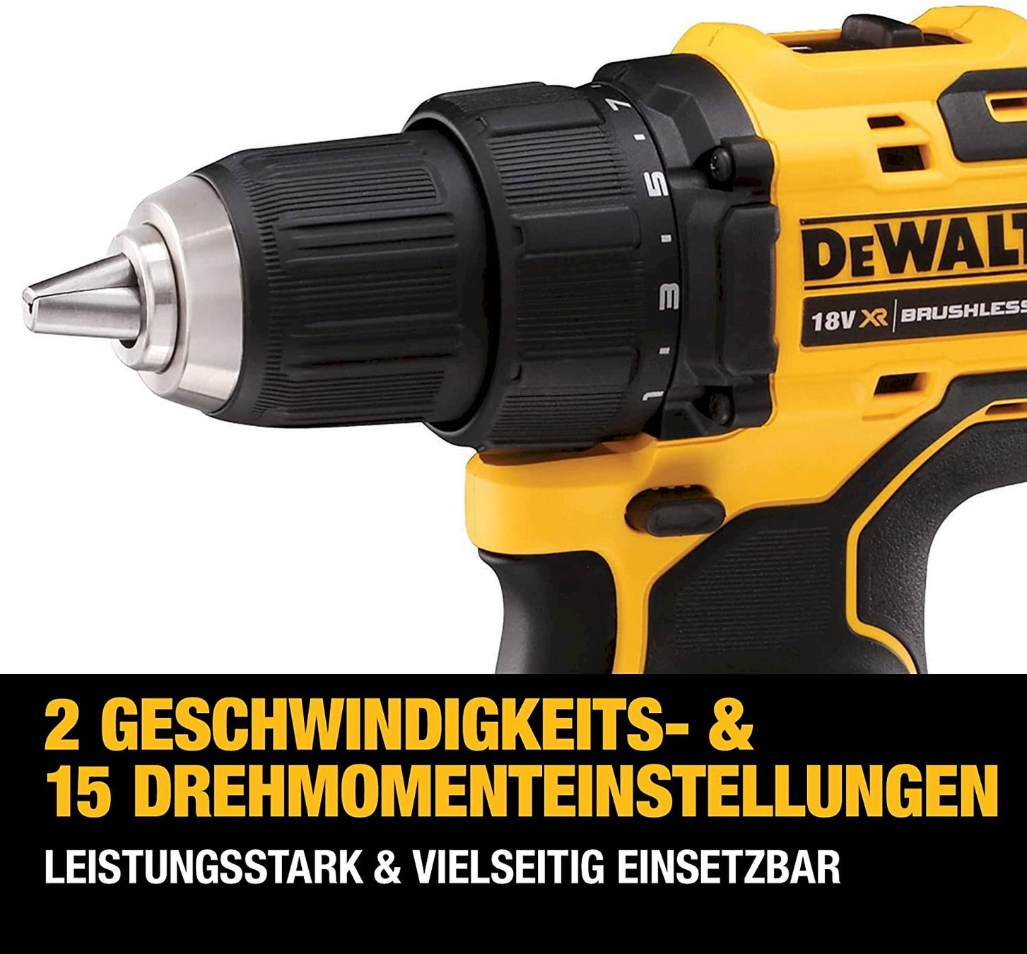 Dewalt Bohrmaschinen: DeWalt Akku-Bohrschrauber DCD708D2T-QW – Neu und originalverpackt aus Bottighofen von zaap 3