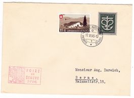 Lettre de Genève BPA A353 pour Berne le 17.VI.45